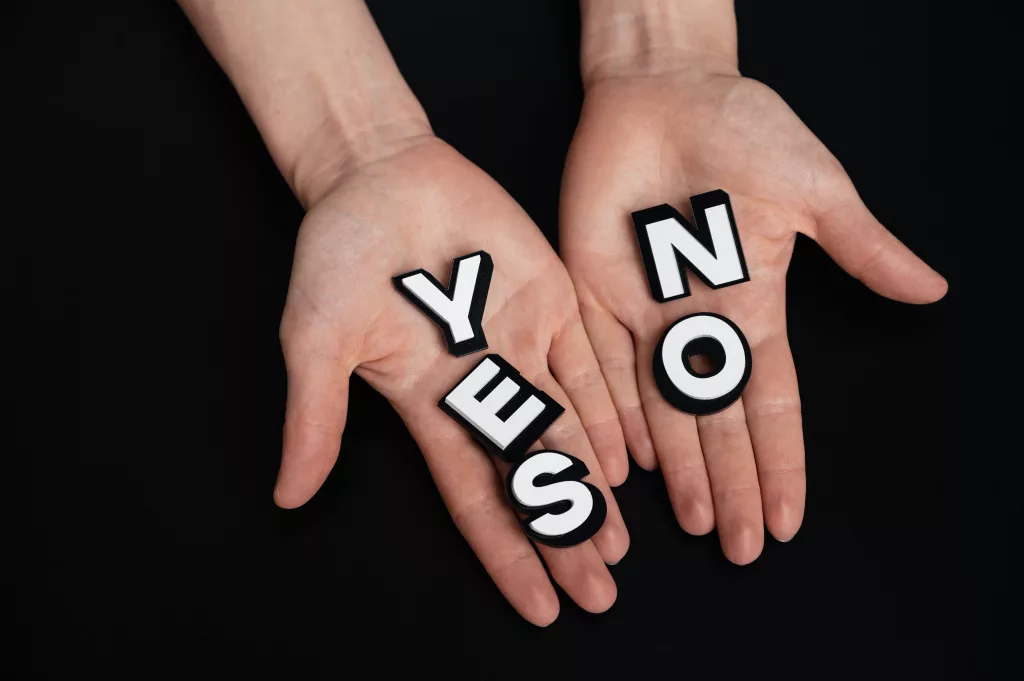 the power of saying yes